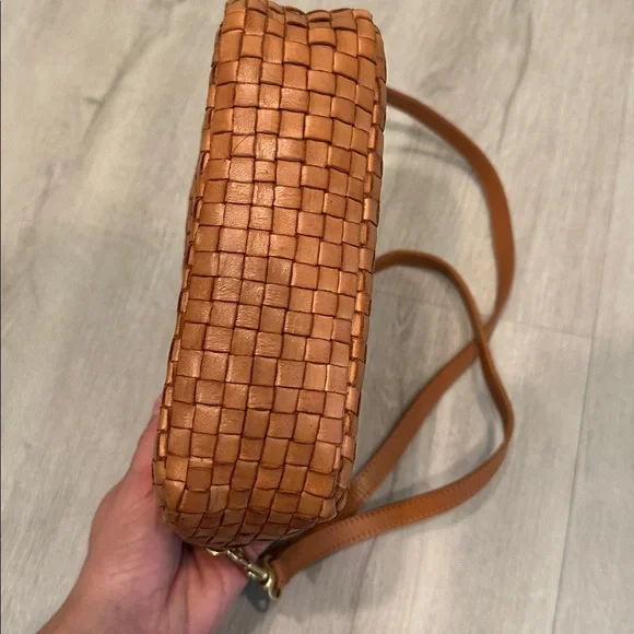 Clare V midi sac natural woven checker - Picture 9 of 9